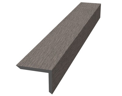 Уголок ДПК для террасной доски NauticPrime, 60x40x2900мм Венге