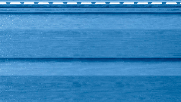 Виниловый сайдинг Канада плюс премиум, синий купить в Бугульме