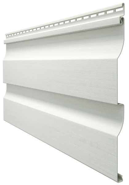 Виниловый сайдинг docke (дёке) - профиль D4,5D, пломбир купить в Бугульме