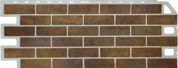 Фасадная панель Альта-Профиль Кирпич Рустикальный 02 купить в Бугульме
