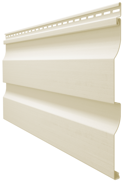 Виниловый сайдинг docke (дёке) - профиль D4,5D, сливки купить в Бугульме