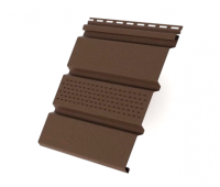 Софит с центральной перфорацией, коричневый купить в Бугульме