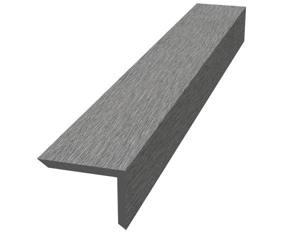 Уголок ДПК для террасной доски NauticPrime, 60x40x2900мм Тёмно-серый купить в Бугульме