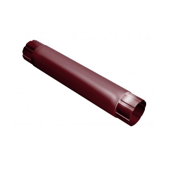 Водосток Grand Line 125x90 –Труба соединительная 1 метр RAL 3005 купить в Бугульме