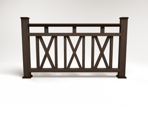 Ограждение из ДПК FG3 венге купить в Бугульме