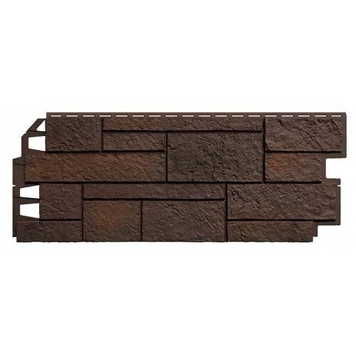 Фасадные панели ТЕХНОНИКОЛЬ Песчаник Тёмно-коричневый купить в Бугульме