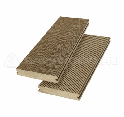 Террасная доска SW Abies (R) - радиальный распил Тик