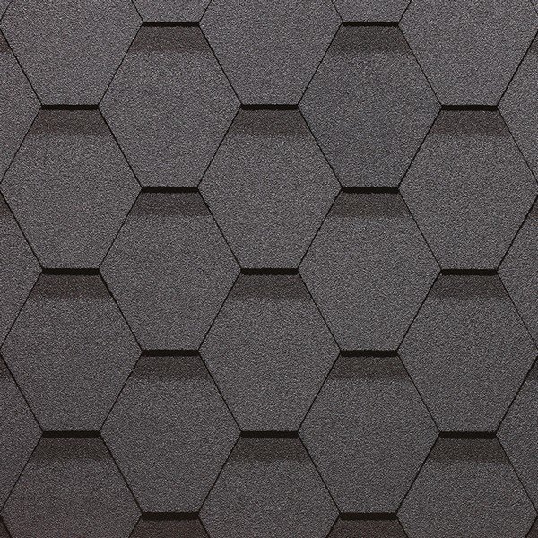 Гибкая черепица Docke, коллекция Сота – Серый купить в Бугульме