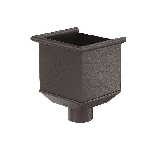 Водосток Aquasistem, Система 150/100 - Водосборная воронка RR 32 Тёмно-коричневый matt купить в Бугульме