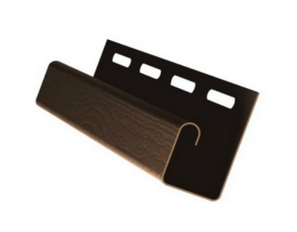 J-профиль для сайдинга, коричневый купить в Бугульме