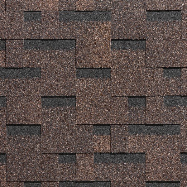 Гибкая черепица Docke, коллекция Тетрис – Коричневый купить в Бугульме