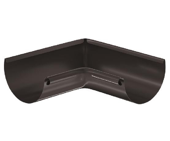 Водосток Aquasistem, система 125x90 - Угол желоба, внутренний 90° RR 32 Тёмно Коричневый купить в Бугульме