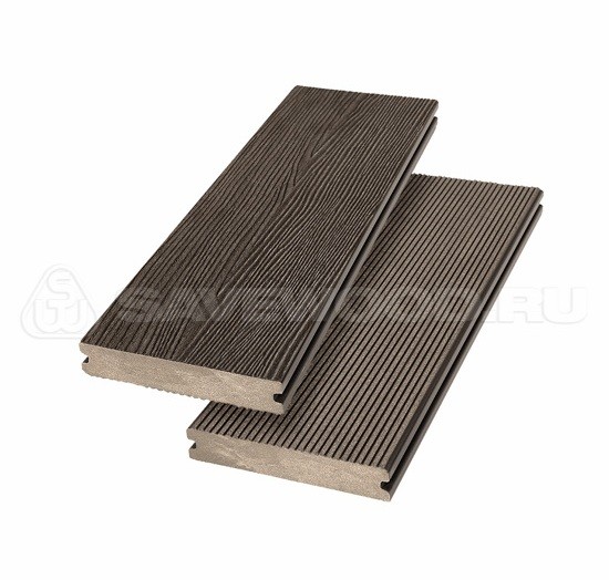 Террасная доска SW Abies (R) - радиальный распил Темно-коричневый купить в Бугульме