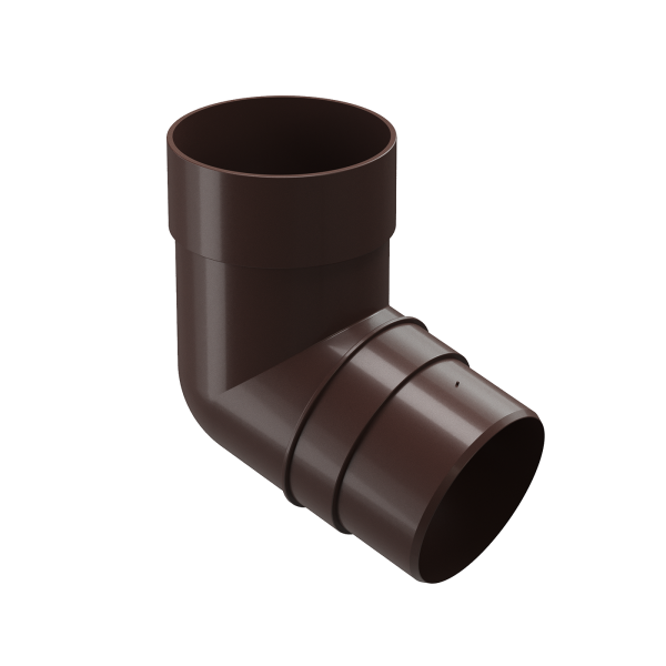 Колено 72˚ Docke Premium ПВХ - Шоколад купить в Бугульме