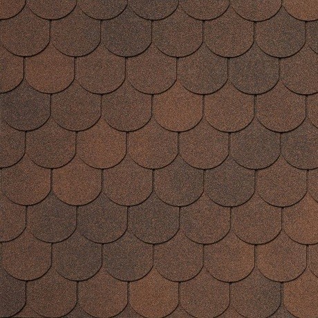 Гибкая черепица Tegola ASSISI marrone 434 купить в Бугульме