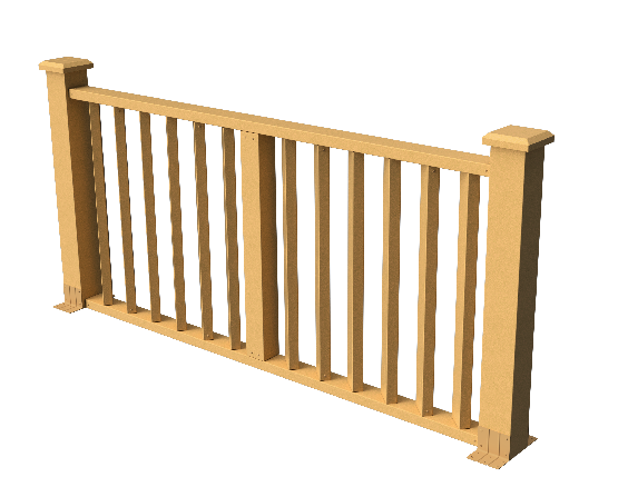 Ограждения декоративное ДПК GRINDERDECO Бруклин песчаник. купить в Бугульме