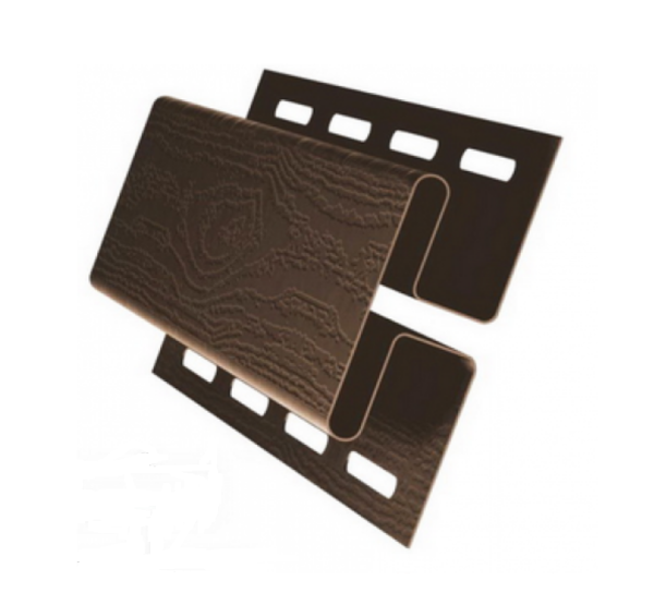 H-профиль (соеденительная планка)для сайдинга, коричневый купить в Бугульме