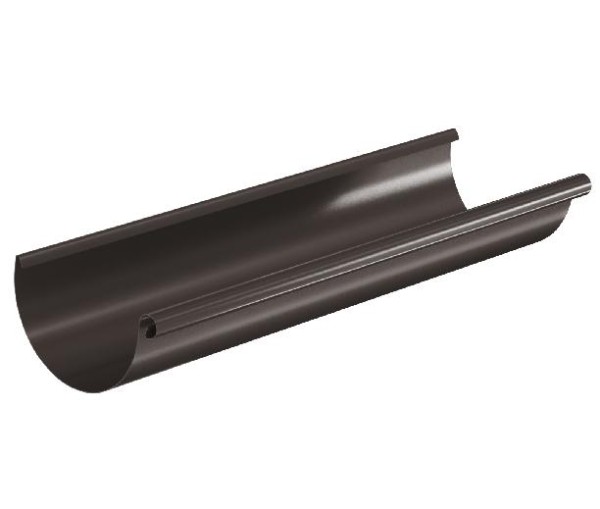 Водосток Aquasistem, система 150/100 - Водосточный желоб 3.00м RR 32 Тёмно-Коричневый купить в Бугульме