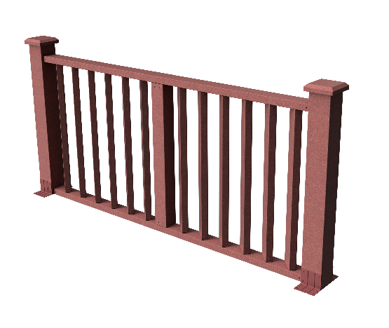 Ограждения декоративное ДПК GRINDERDECO Бруклин мербау. купить в Бугульме