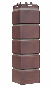 Угол Grand Line клинкерный кирпич Элит Кофе (жжёный)