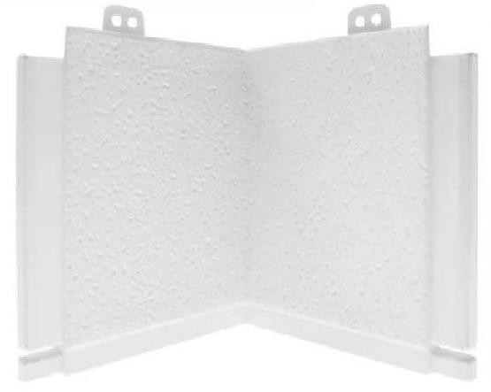 Угол добора Альта-профиль Альта Декор (отделочные элементы) Белоснежный купить в Бугульме