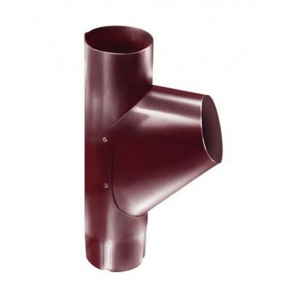 Водосток Grand Line 125x90 – Тройник трубы RAL 3005 купить в Бугульме