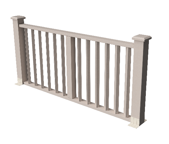 Ограждения декоративное ДПК GRINDERDECO Бруклин выбеленый дуб купить в Бугульме