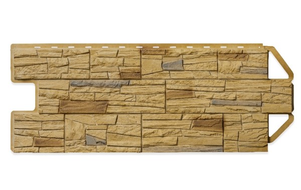 Фасадная панель Цокольный сайдинг Альта профиль Каньон Колорадо Комби купить в Бугульме