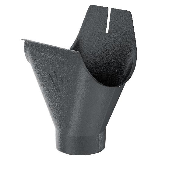 Водосток Aquasistem, Система 125/90 - Воронка желоба RR 23 Маренго matt купить в Бугульме