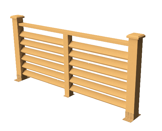 Ограждения декоративное ДПК GRINDERDECO Босфор песчаник купить в Бугульме