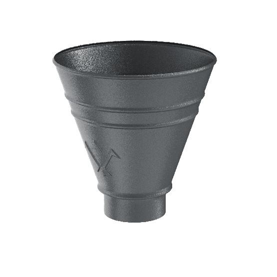 Водосток Aquasistem, Система 125/90 - Воронка водосборная круглая RR 23 Маренго matt купить в Бугульме