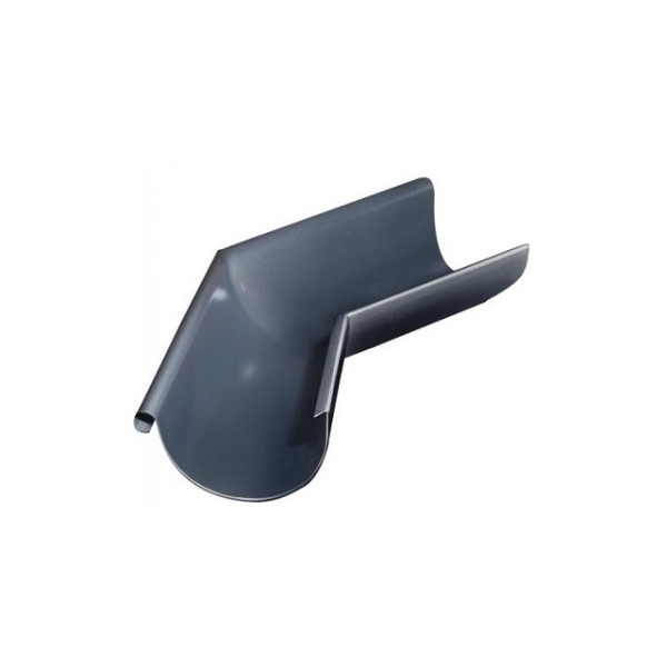 Водосток Grand Line 125x90 – Угол наружный 135° RAL 7024 купить в Бугульме