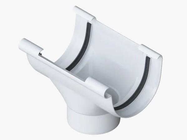 Водосток Альта-Профиль ПВХ – Воронка водосточная (белый) купить в Бугульме