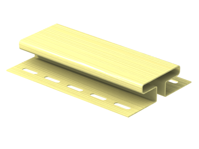 H-планка Ю-пласт Классика кремовая