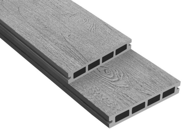 Террасная доска ДПК Outdoor 3D NEVADA/CALIFORNIA серая купить в Бугульме