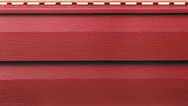 Виниловый сайдинг Канада плюс премиум, красный купить в Бугульме