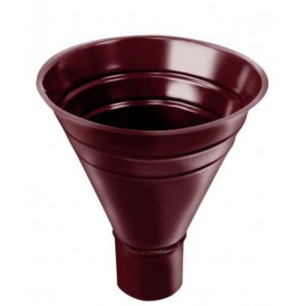 Водосток Grand Line 125x90 – Воронка водосборная RAL 3005 купить в Бугульме