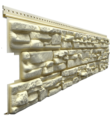 Сайдинг Виниловый Деке Rocky Кешью