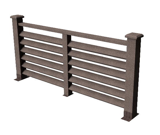 Ограждения декоративное ДПК GRINDERDECO Босфор венге купить в Бугульме