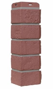 Угол Grand Line состаренный кирпич Элит корица (махагон), ШОВ темно-бежевый купить в Бугульме