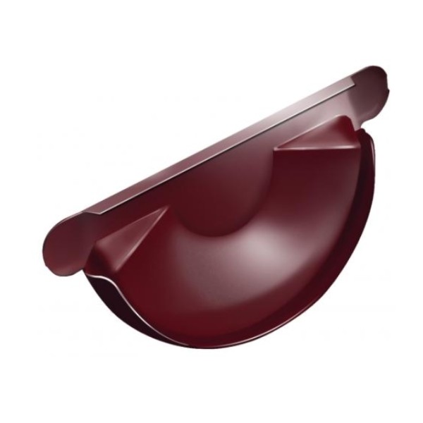 Водосток Grand Line 125x90 – Заглушка желоба RAL 3005 купить в Бугульме