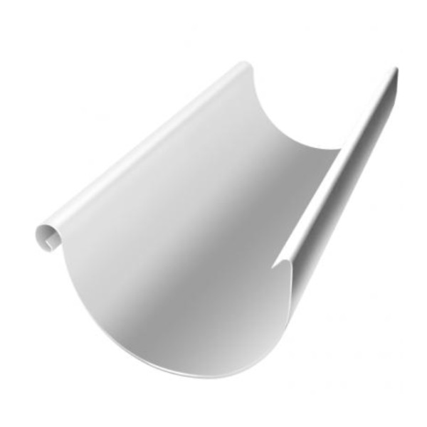 Водосток Grand Line 150x100 – Желоб 3м RAL 9003 купить в Бугульме