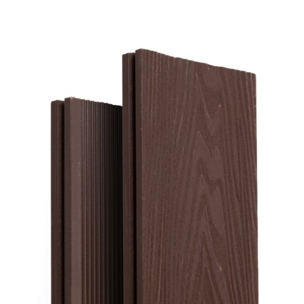 Террасная доска Ecodecking Экстра 3D полнотелая Венге купить в Бугульме