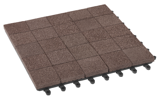 Модульный паркет ДПК GRINDERDECO Мозаика 13 Шоколад купить в Бугульме