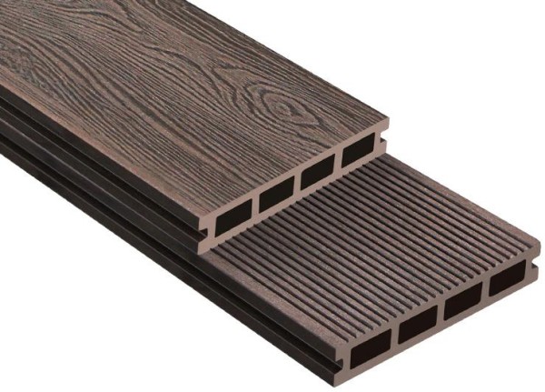 Террасная доска ДПК Outdoor 3D NEVADA/Вельвет коричневая микс купить в Бугульме
