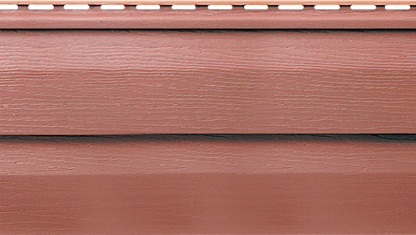 Виниловый сайдинг Канада плюс премиум, красно-коричневый купить в Бугульме
