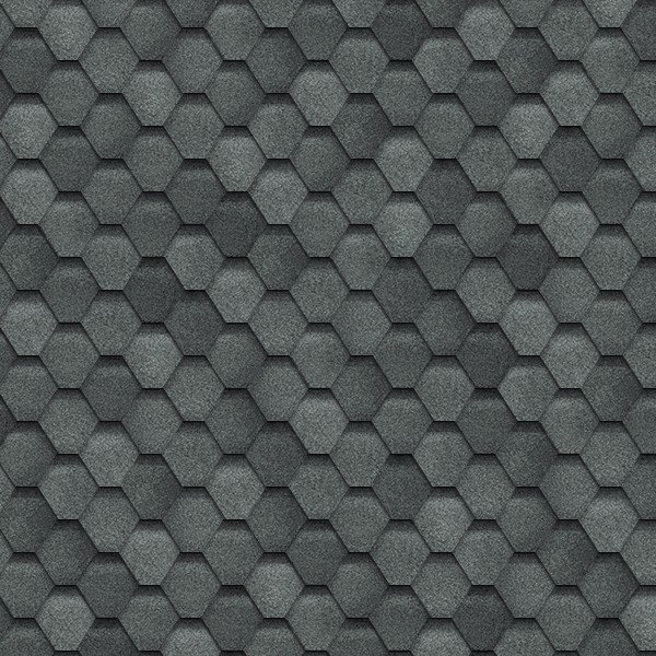 Гибкая черепица Shinglas, серия Финская,коллекция Соната – Серый купить в Бугульме