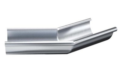 Водосток Aquasistem, Система 150/100 - Угол желоба наружный оцинковка 135°