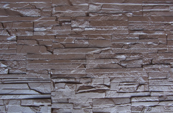 Фасадная панель Аэлит Пласт плоский Коричневый купить в Бугульме