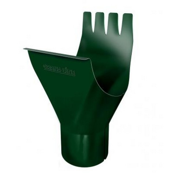 Водосток Grand Line 125x90 – Воронка желоба RAL 6005 купить в Бугульме